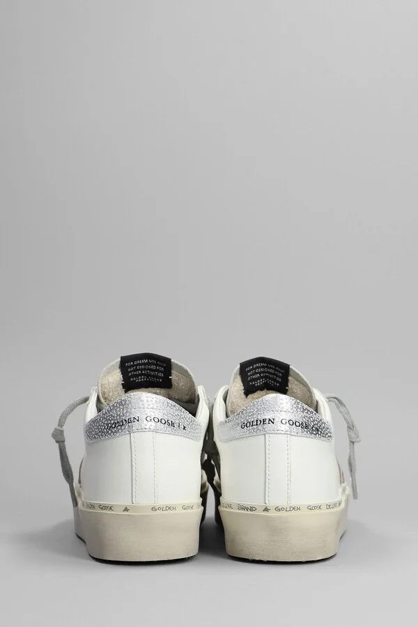 Hi Star Sneakers In White Leather - Image 4