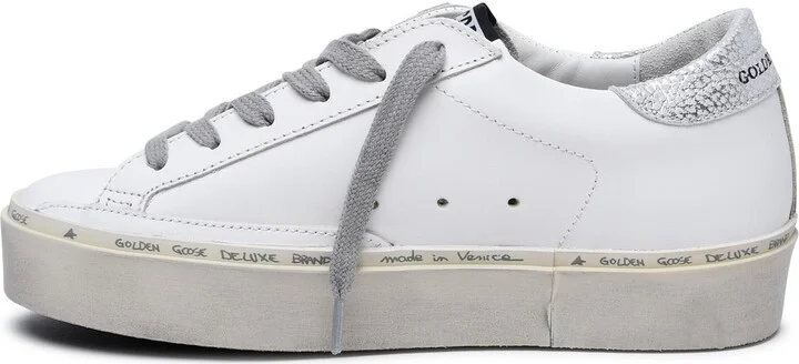 Hi Star Sneakers In White Leather - Image 3