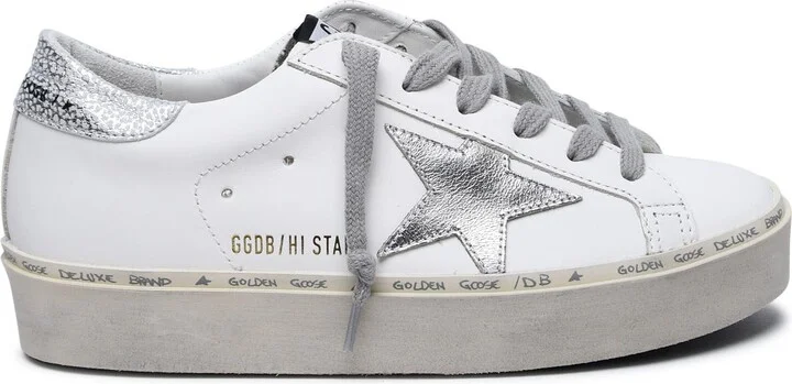 Hi Star Sneakers In White Leather
