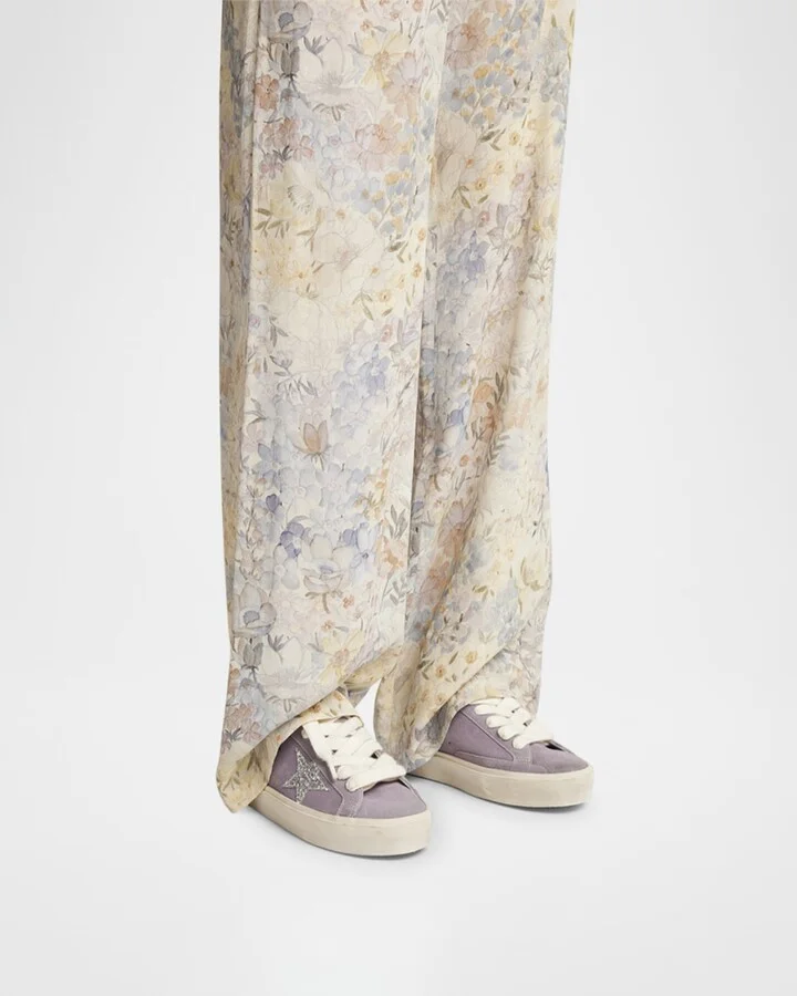 Hi Star Suede Glitter Low-Top Sneakers - Image 5