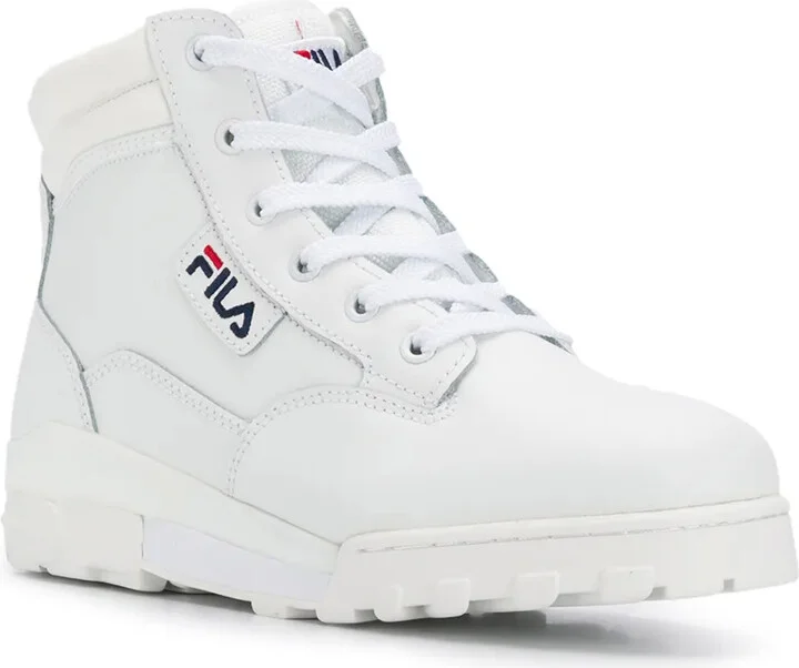 Hi-Top Lace Up Sneakers - Image 2