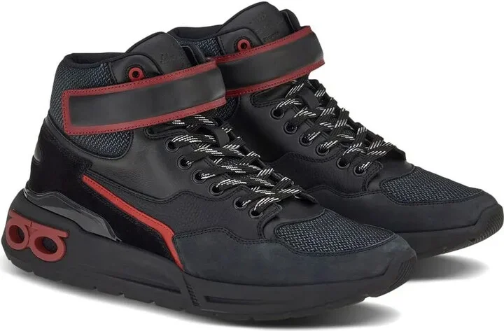 Hi-Top Lace-Up Sneakers - Image 2