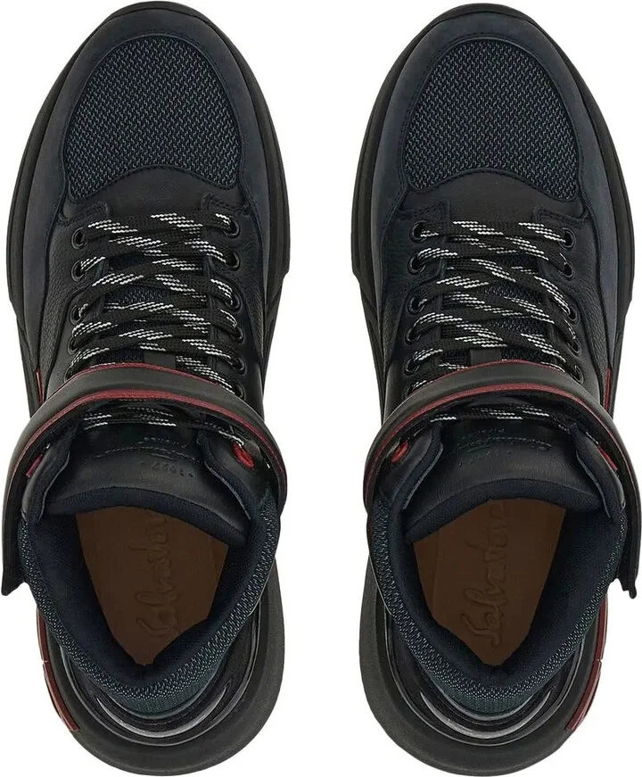 Hi-Top Lace-Up Sneakers - Image 4