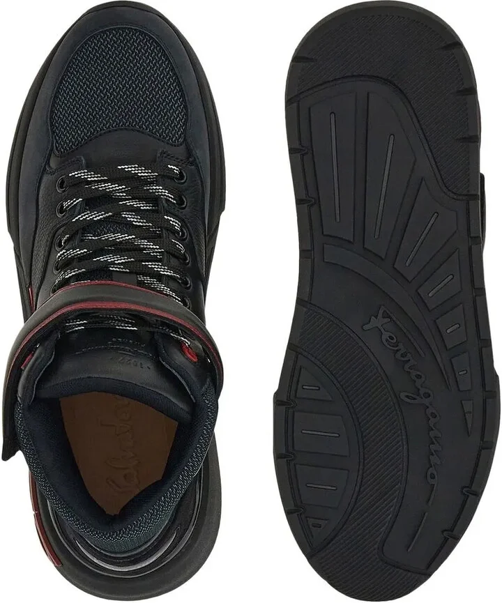 Hi-Top Lace-Up Sneakers - Image 5