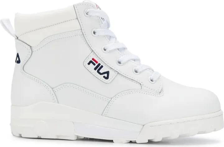 Hi-Top Lace Up Sneakers
