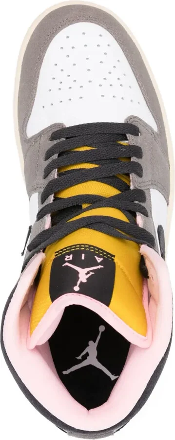 Hi-Top Leather Sneakers - Image 4
