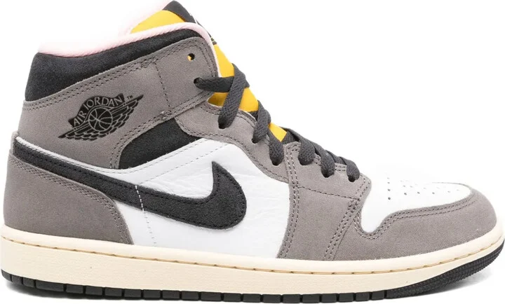 Hi-Top Leather Sneakers