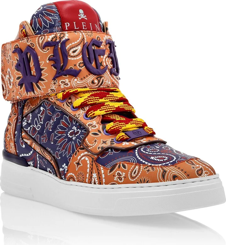 Hi-Top Sneakers Paisley