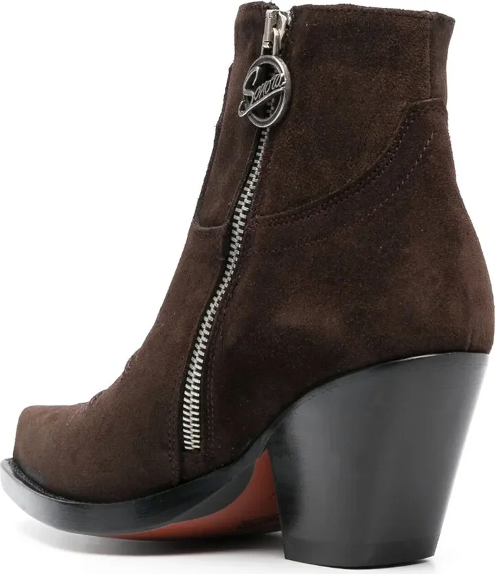 Hidalgo 85mm leather ankle boots - Image 3
