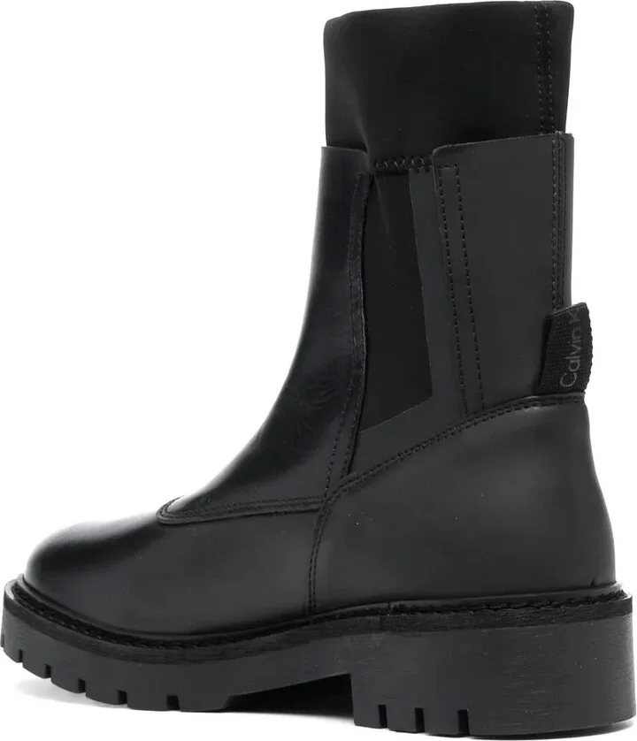 high-ankle leather Chelsea boots - Image 3