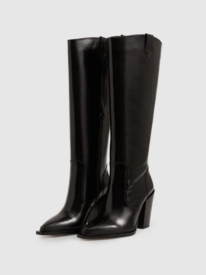 high Block-heel Boots - Image 2