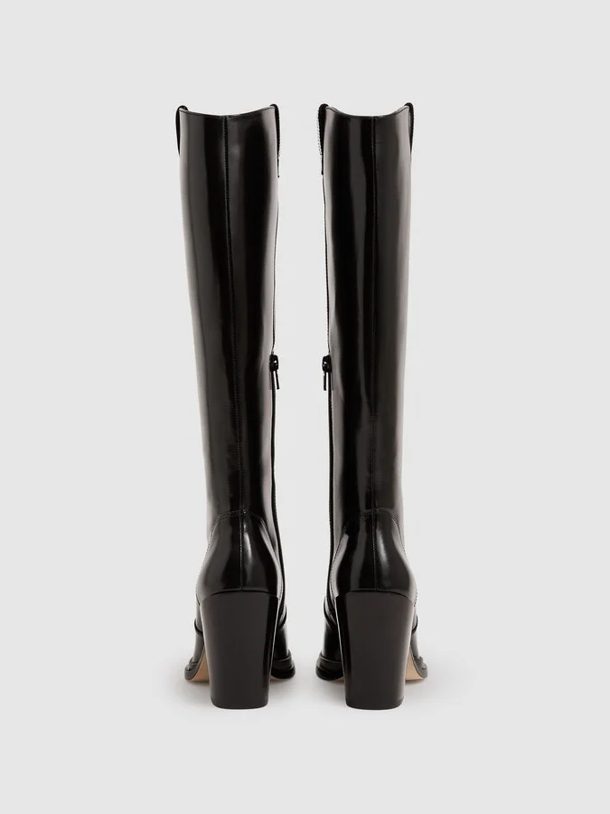 high Block-heel Boots - Image 3