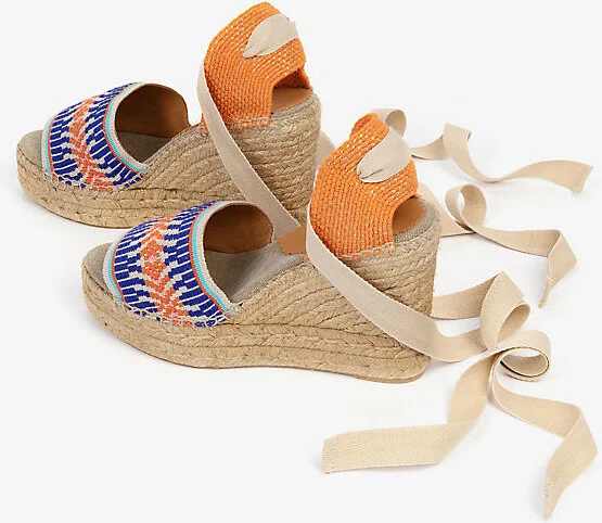High Costa Savannah Weave Espadrilles - Image 3
