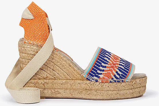 High Costa Savannah Weave Espadrilles