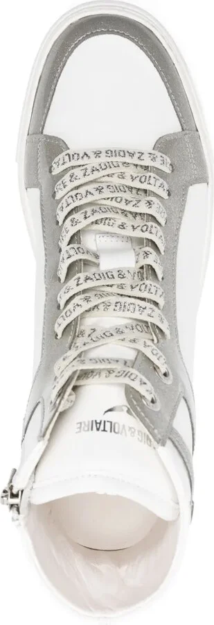 High Flash Infinity leather sneakers - Image 4