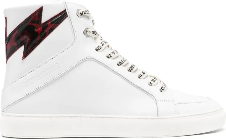 High Flash leather sneakers