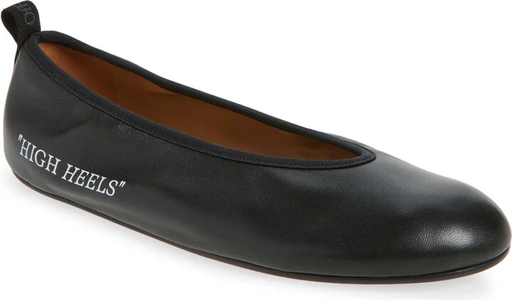 High Heel Ballet Flat