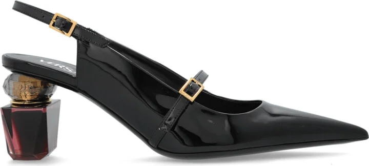High Heel Shoes, , - Black
