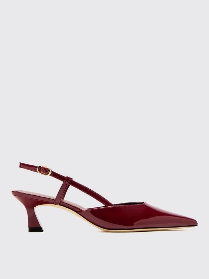 High Heel Shoes STUART WEITZMAN Woman color Wine