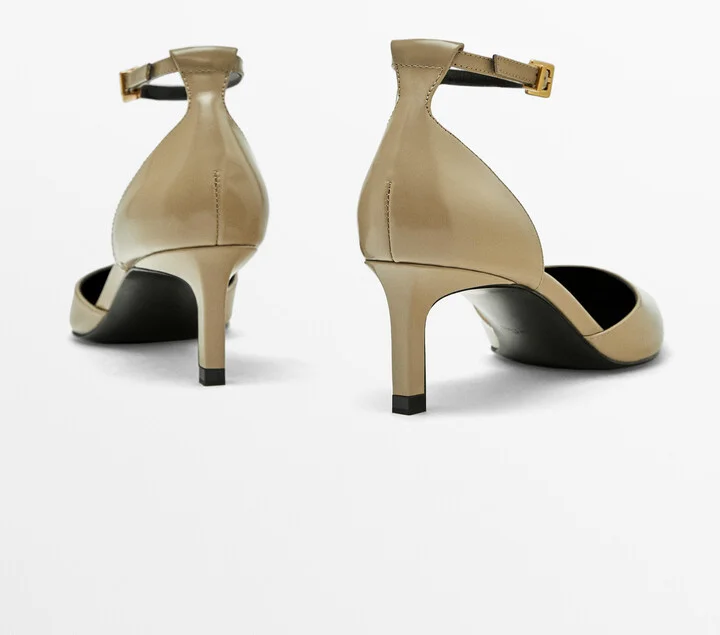 High-Heel Shoes With Ankle Straps - Image 4