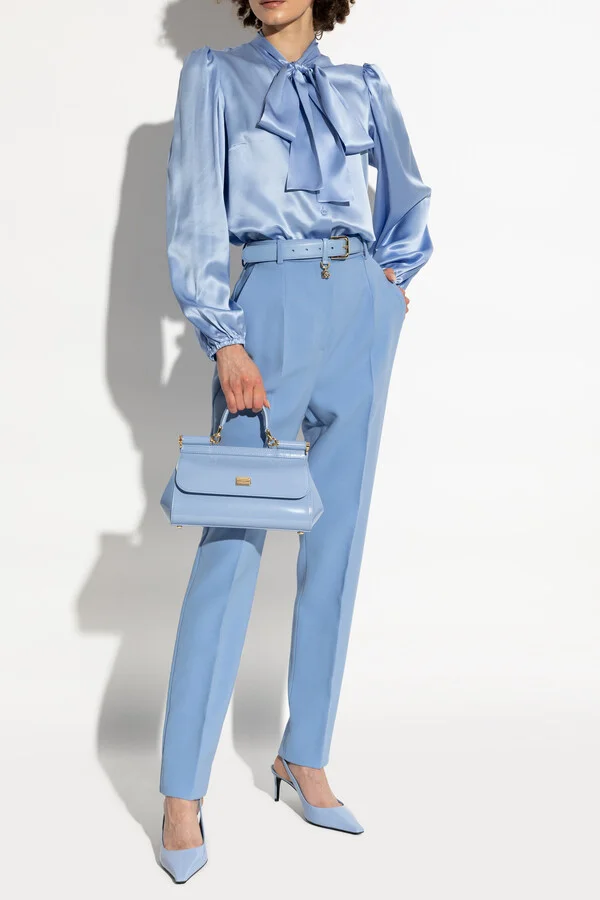 High-heeled Shoes, , Light - Blue - Image 2