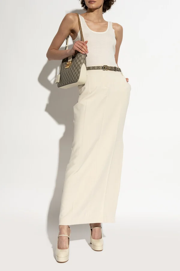 High-heeled Shoes ‘Tiffany’, , - Cream - Image 2