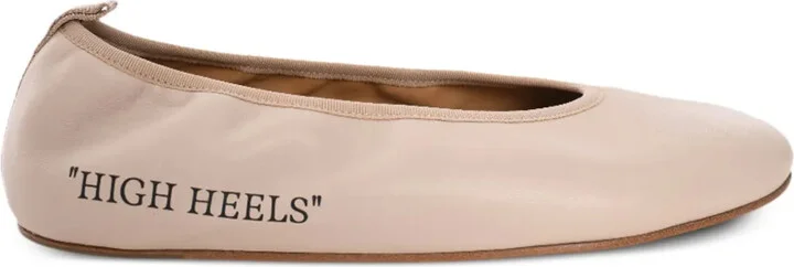 High Heels ballerina shoes
