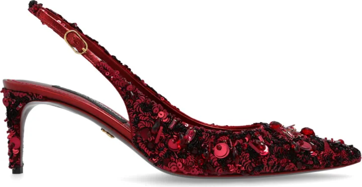 High Heels, , - Burgundy