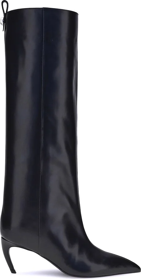 High Leather Boots