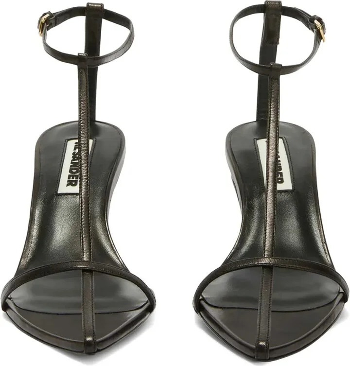 High Leather Sandals - Image 4