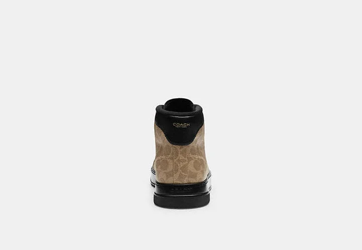 High Line High Top Sneaker In Signature Canvas - Image 3