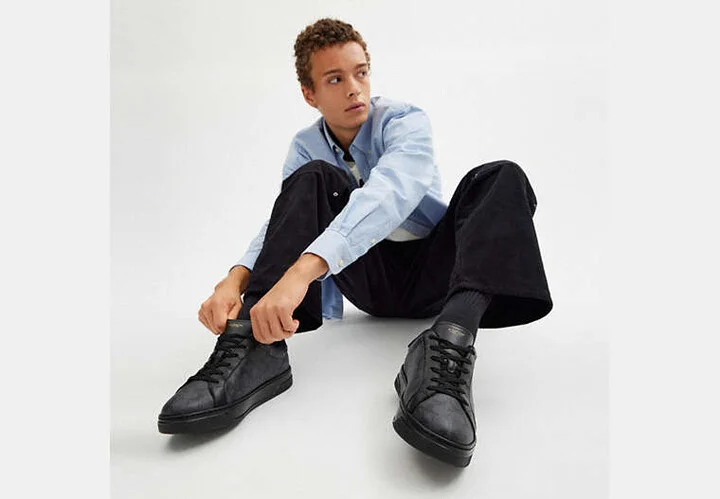 High Line Sneaker In Signature Canvas - Image 6