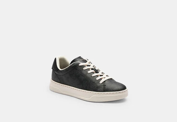 High Line Sneaker In Signature Canvas