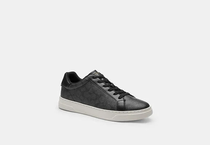 High Line Sneaker In Signature Canvas