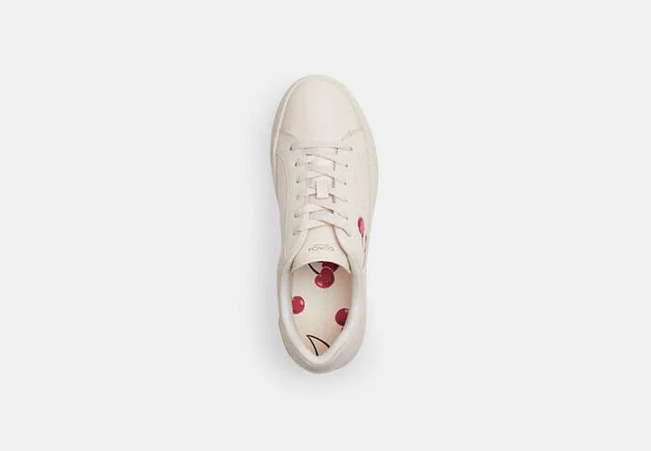 High Line Sneaker With Cherry Print - Image 2