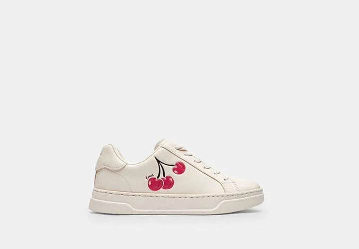 High Line Sneaker With Cherry Print - Image 4