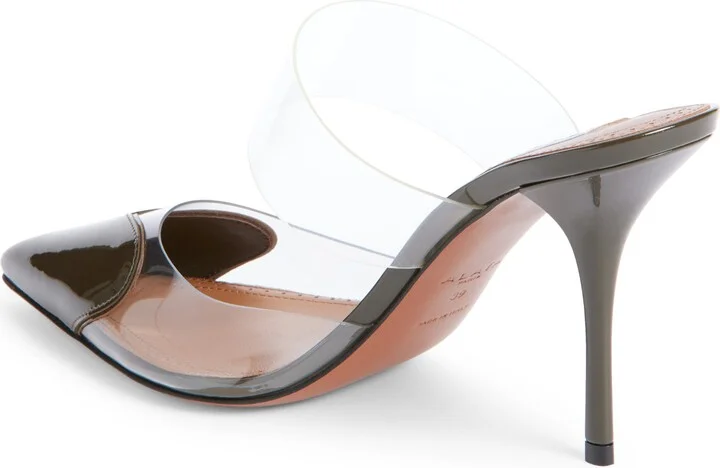 High Love Heart Pointed Toe Mule - Image 8