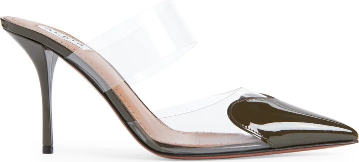 High Love Heart Pointed Toe Mule - Image 9