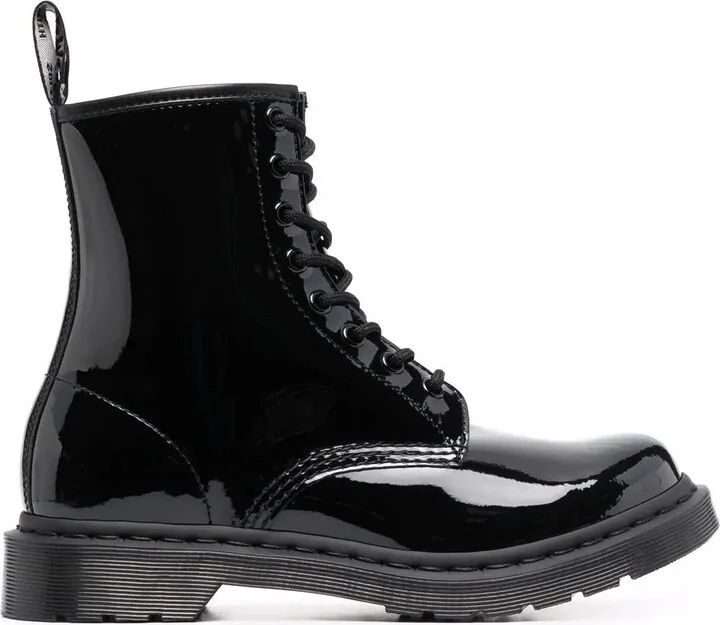 High-Shine Ankle Boots