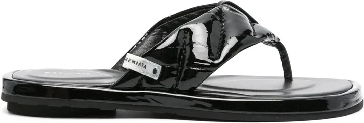 High-Shine-Detailing Sandals
