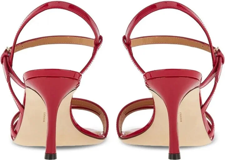 High-Shine Finish 70mm Sandals - Image 3