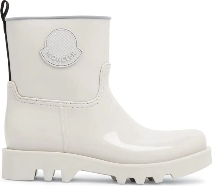 High-Shine Finish Ankle Boots