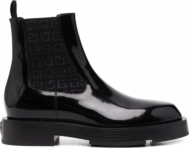 High-Shine Finish Boots
