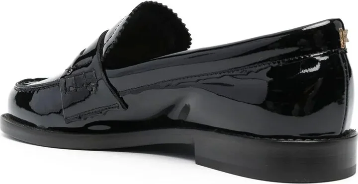 High-Shine Penny-Slot Loafers - Image 3