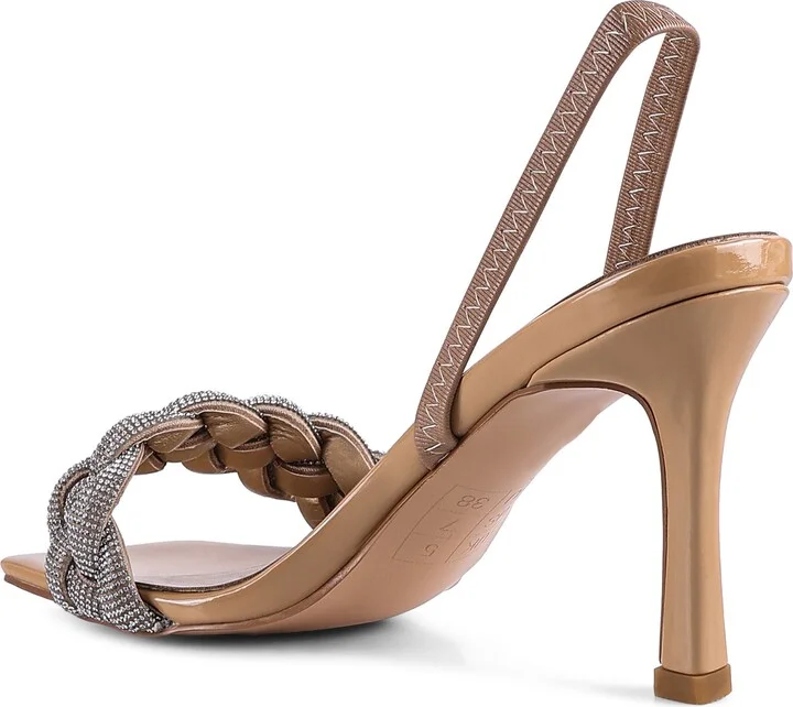 High Society Diamante Slingback Sandal - Image 2