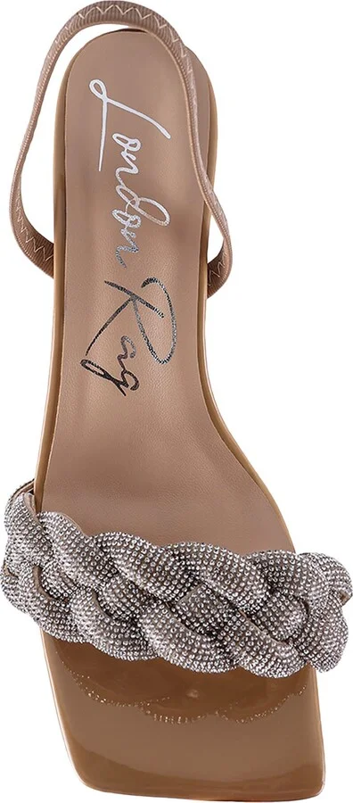 High Society Diamante Slingback Sandal - Image 6