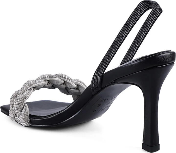 High Society Diamante Slingback Sandal - Image 10