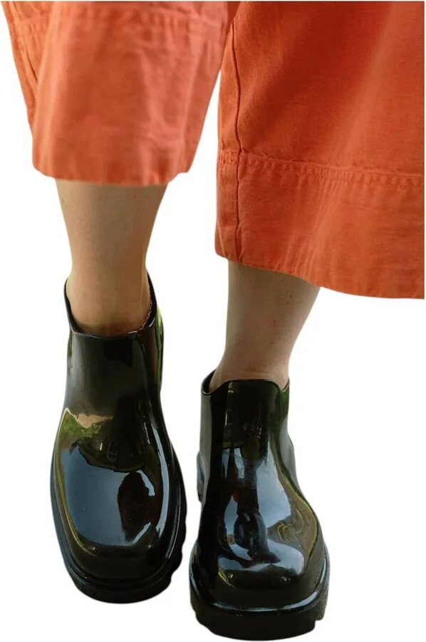 High Street Rain Boots In Black