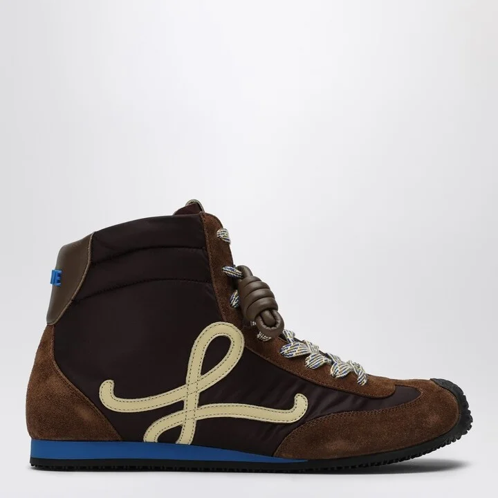 High-top Ballet Runner 2.0 brown/yellow