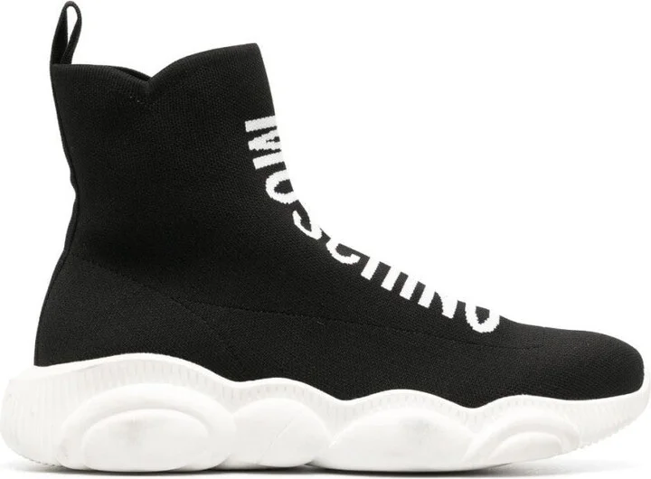 High-Top Black Sneakers